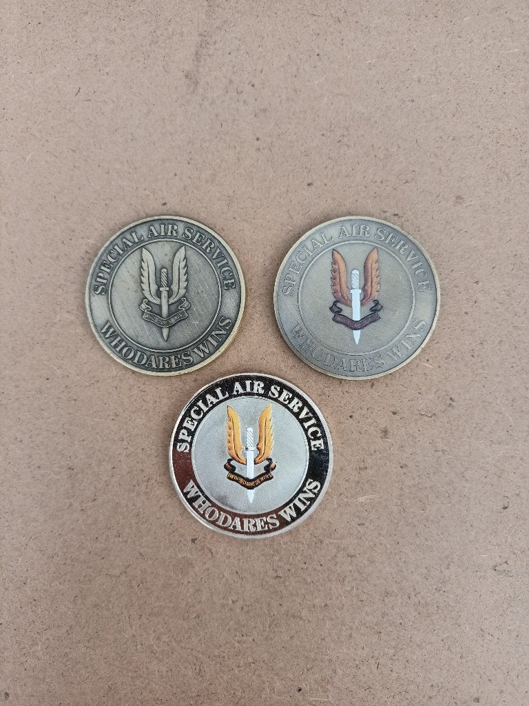 para commando coin munt, Verzamelen, Ophalen, Landmacht, Lintje, Medaille of Wings