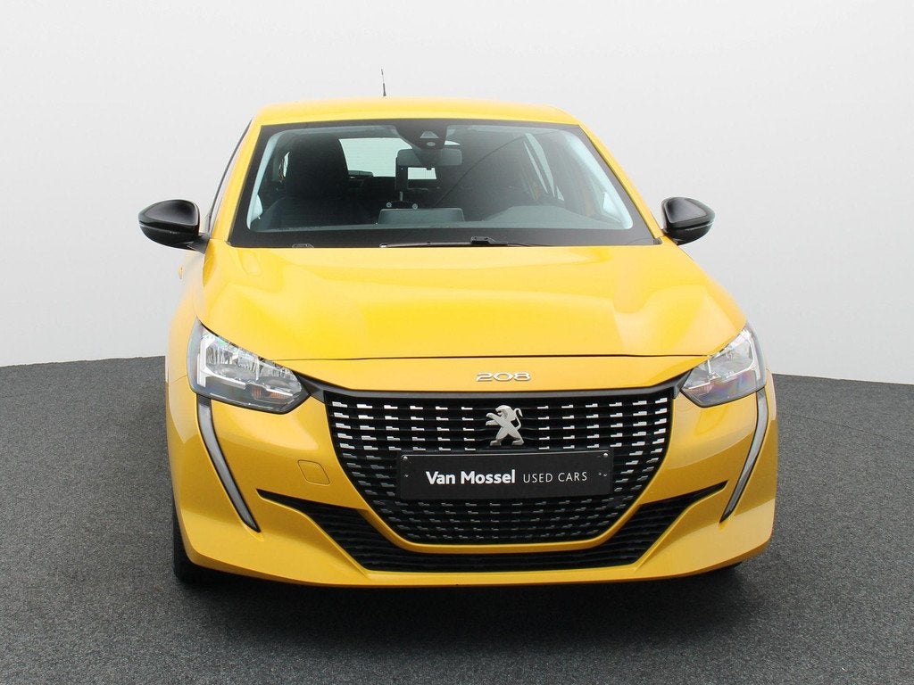 Peugeot 208 1.2 PureTech S&S Active Pack | PDC A | Carplay, Auto's, Stof, Euro 6, 1055 kg, Geel