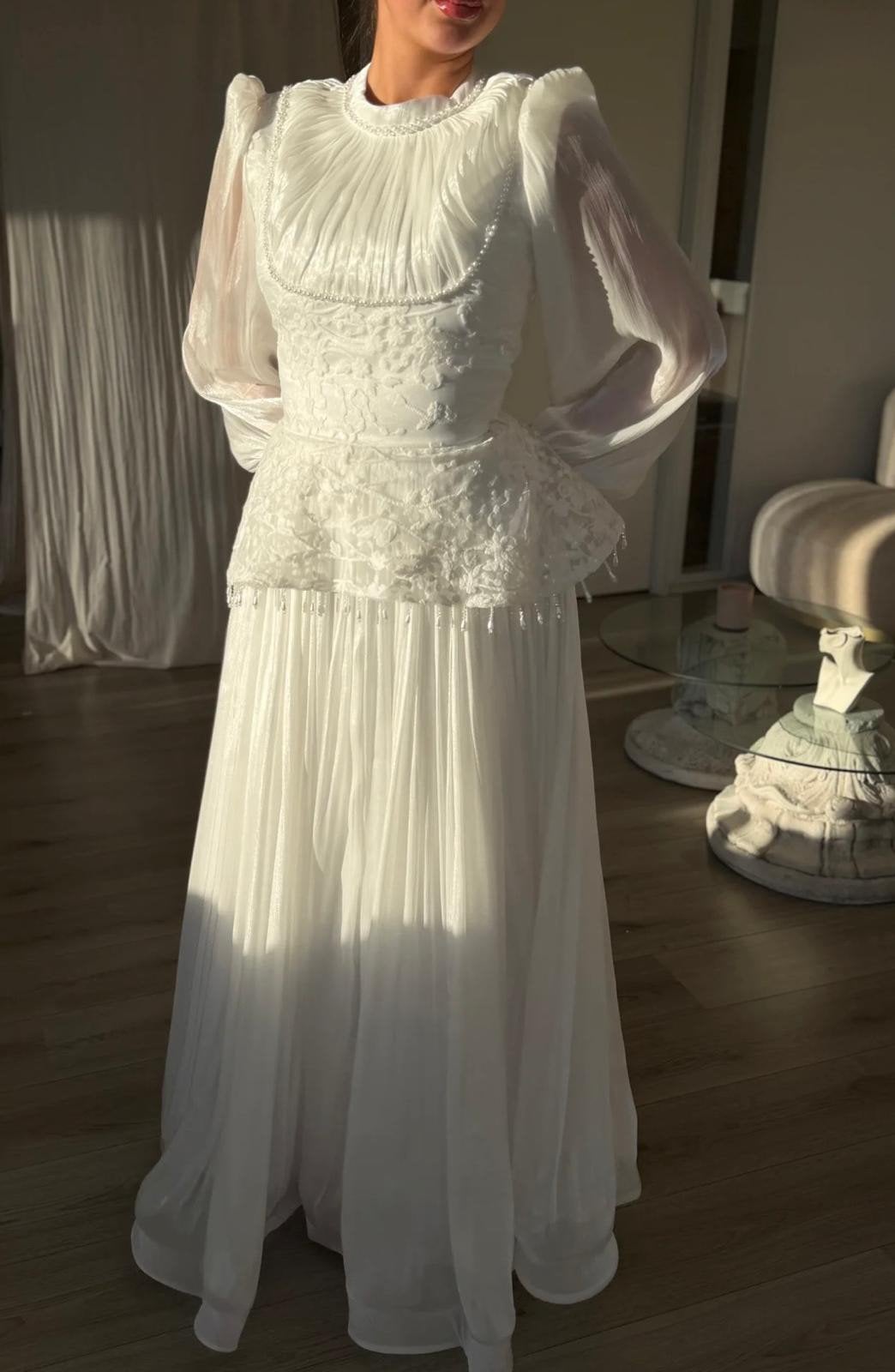 prachtige feestjurk, Vêtements | Femmes, Enlèvement, Neuf, Taille 36 (S), Blanc