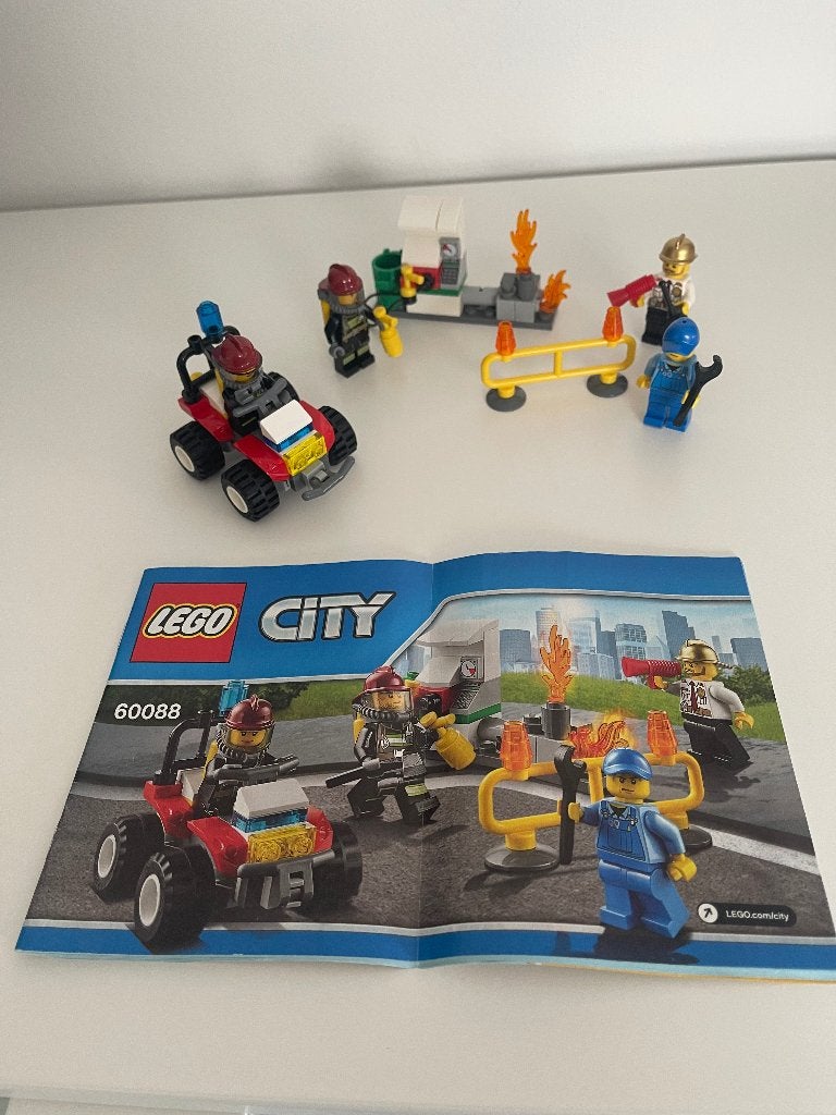 Lego city brandweer 60088, Kinderen en Baby's, Speelgoed | Duplo en Lego, Lego, Ophalen of Verzenden, Compleet, Complete set