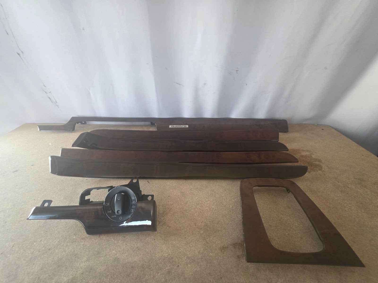 interieurlijsten hout audi a4 combi, Ophalen, Gebruikt, Audi