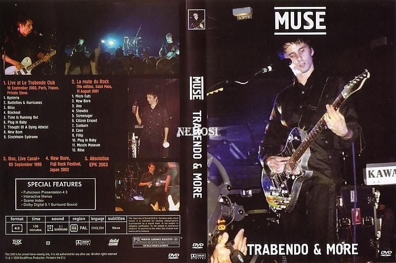 DVD - MUSE - TRABENDO & MORE, Verzenden, Nieuw in verpakking, Concert