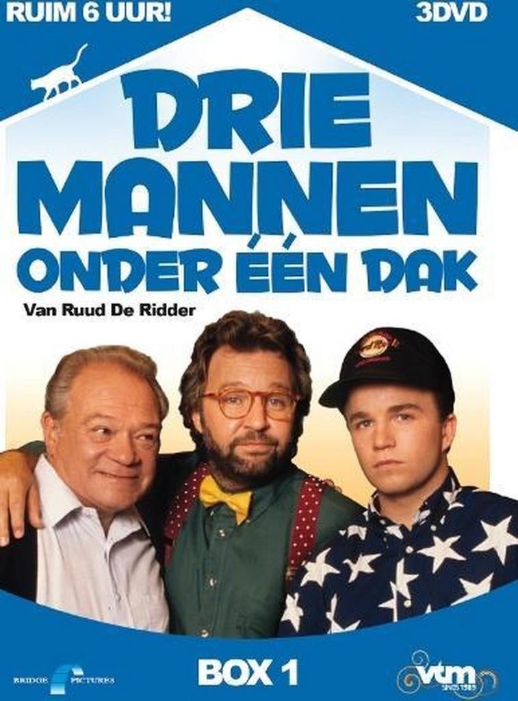 3 mannen onder een dak, CD & DVD, DVD | TV & Séries télévisées, Enlèvement ou Envoi, Utilisé