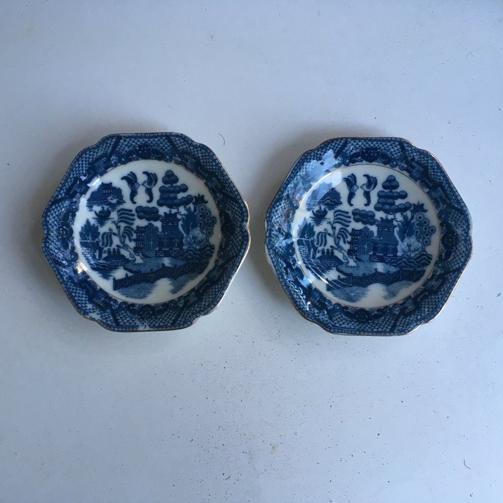 2 kleine bordjes Delft, Antiek en Kunst, Ophalen of Verzenden
