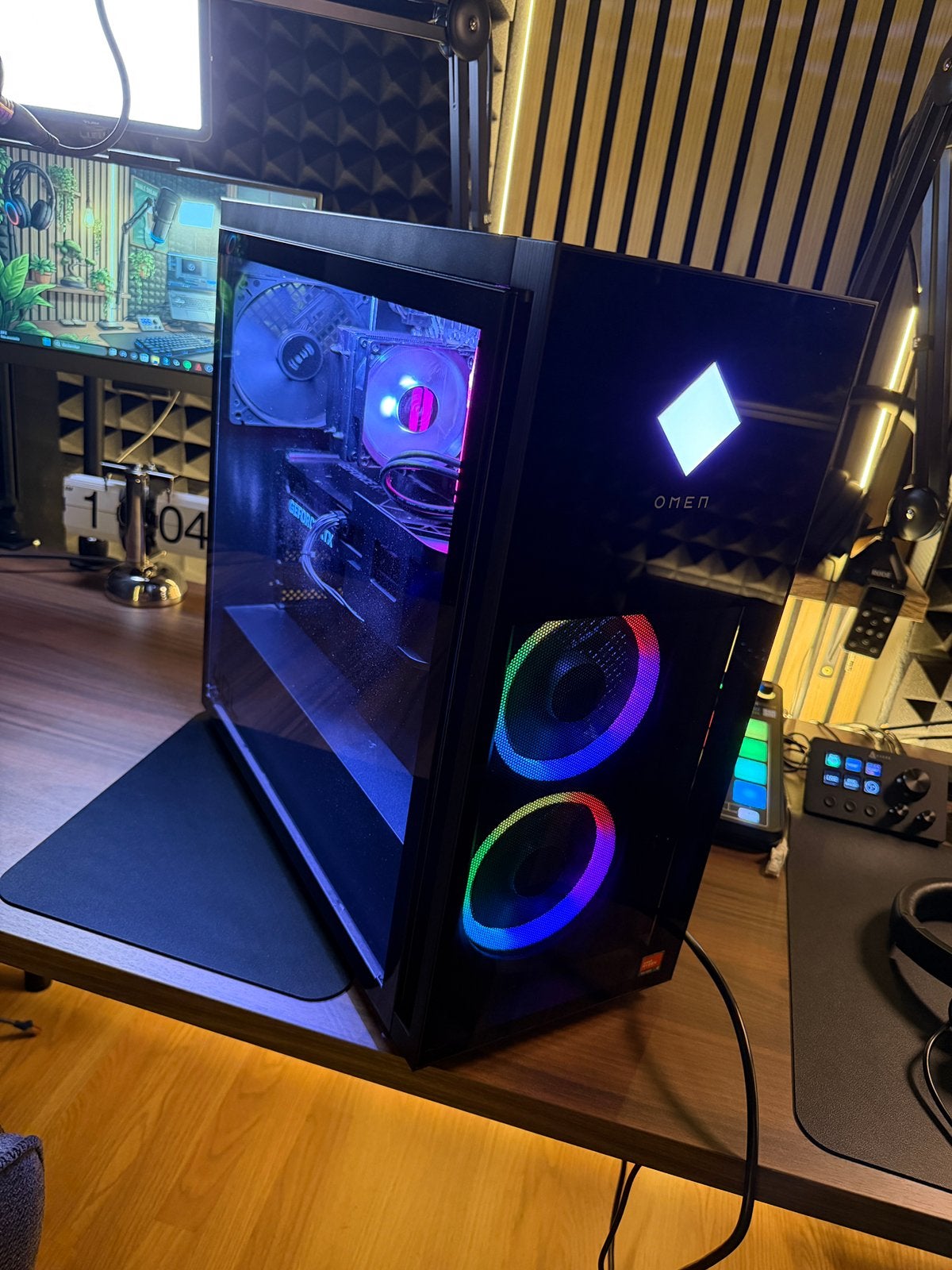 HP OMEN RTX 4070 SUPER + Écran Samsung G5 34, Ophalen, Zo goed als nieuw, Gaming, SSD
