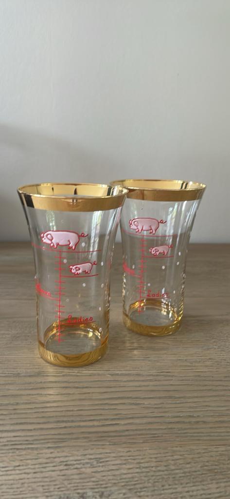 Vintage glaasjes, Collections, Enlèvement, Comme neuf