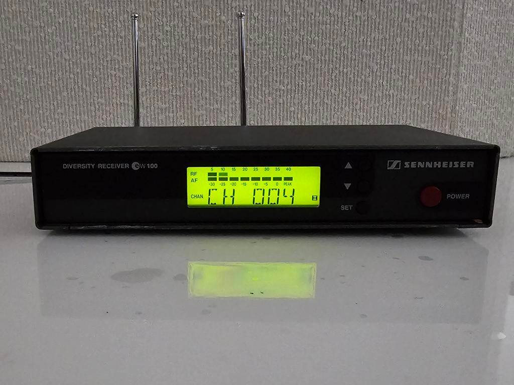 Sennheiser EW100 Diversity Receiver, Ophalen