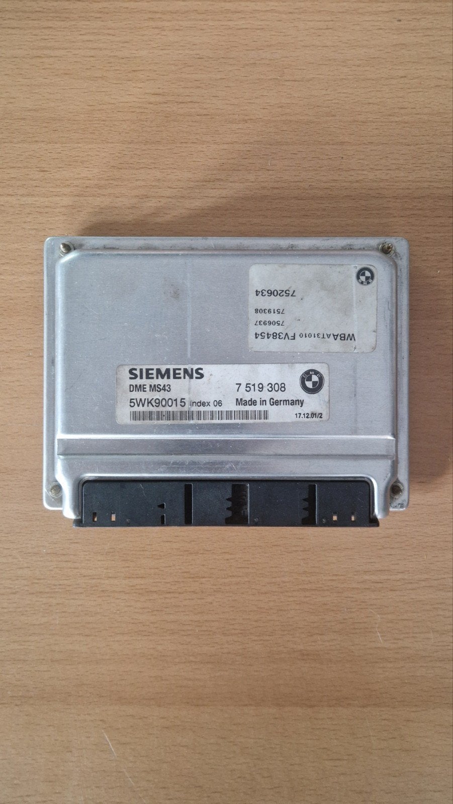 BMW ECU MS43 M54B30 - Essieu arrière, Enlèvement ou Envoi, Utilisé, BMW