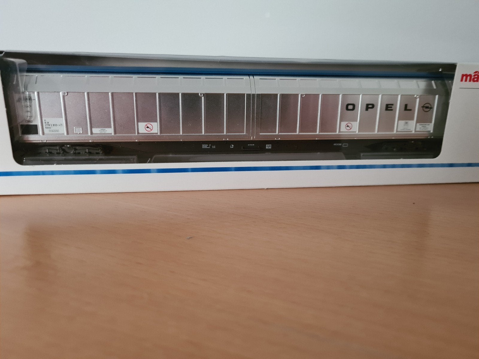 Märklin 48039 schuifwandwagen OPEL Idee-Spiel nieuw, Wisselstroom, Ophalen of Verzenden, Märklin, Nieuw