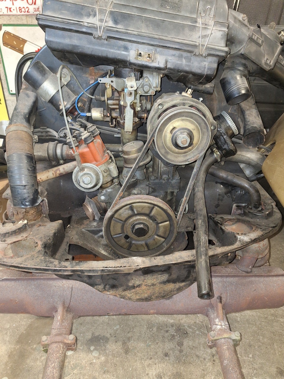 kever motor, Auto-onderdelen, Ophalen of Verzenden, Gebruikt, Volkswagen