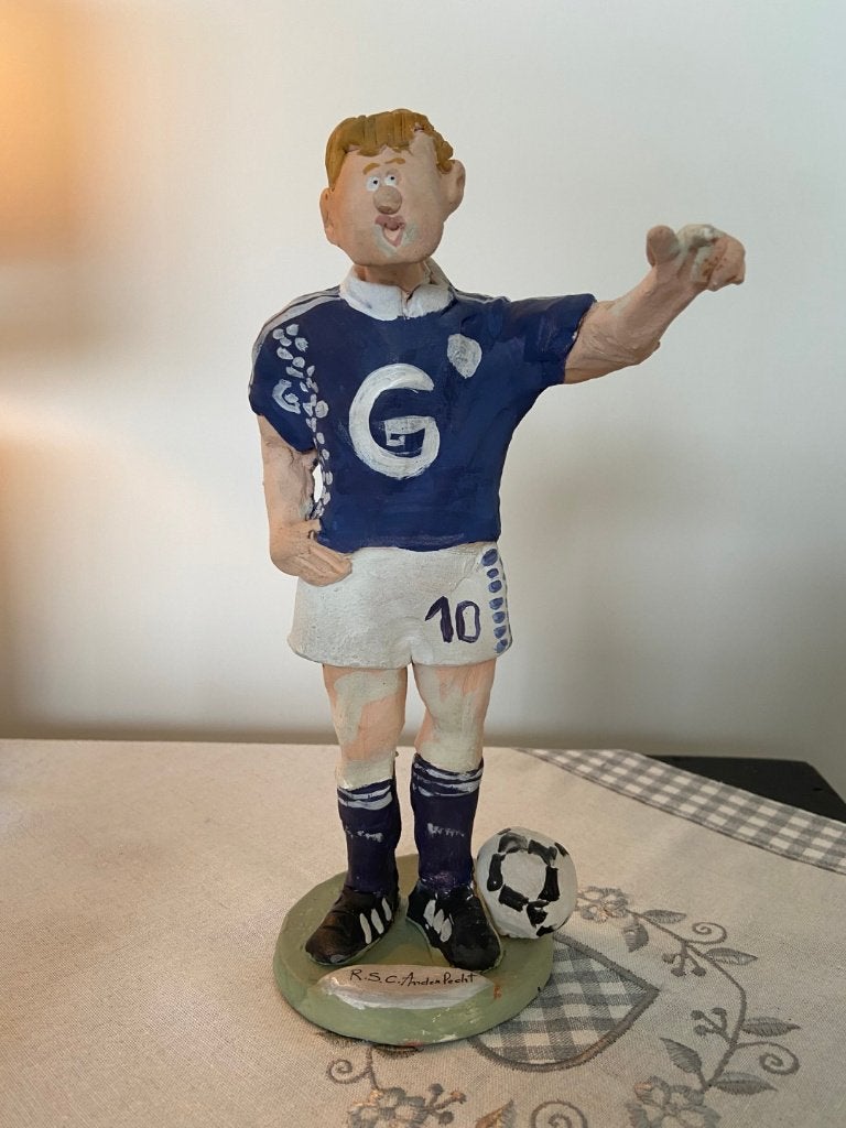 Beeldje Pär Zetterberg / RSC Anderlecht, Ophalen of Verzenden, Gebruikt, Beeldje of Poppetje