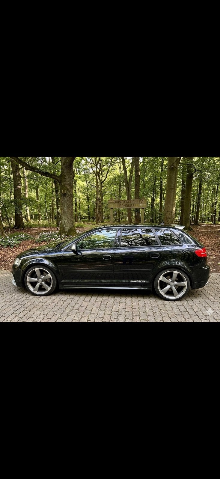 AUDI RS3, Automaat, RS3, Zwart, Leder