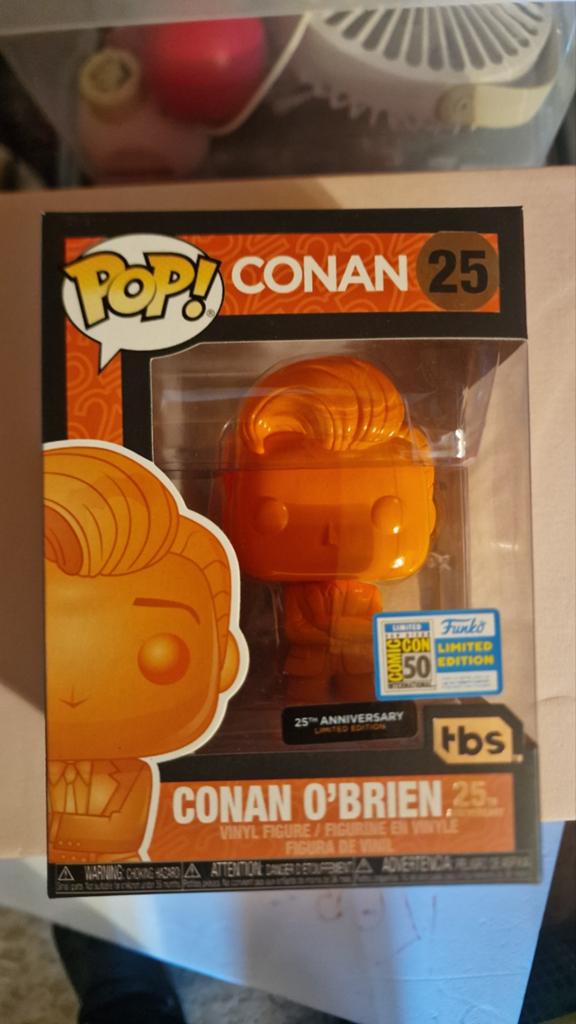Funko Pop Conan 25 Conan O'Brien Limited edition 25 years, Ophalen of Verzenden