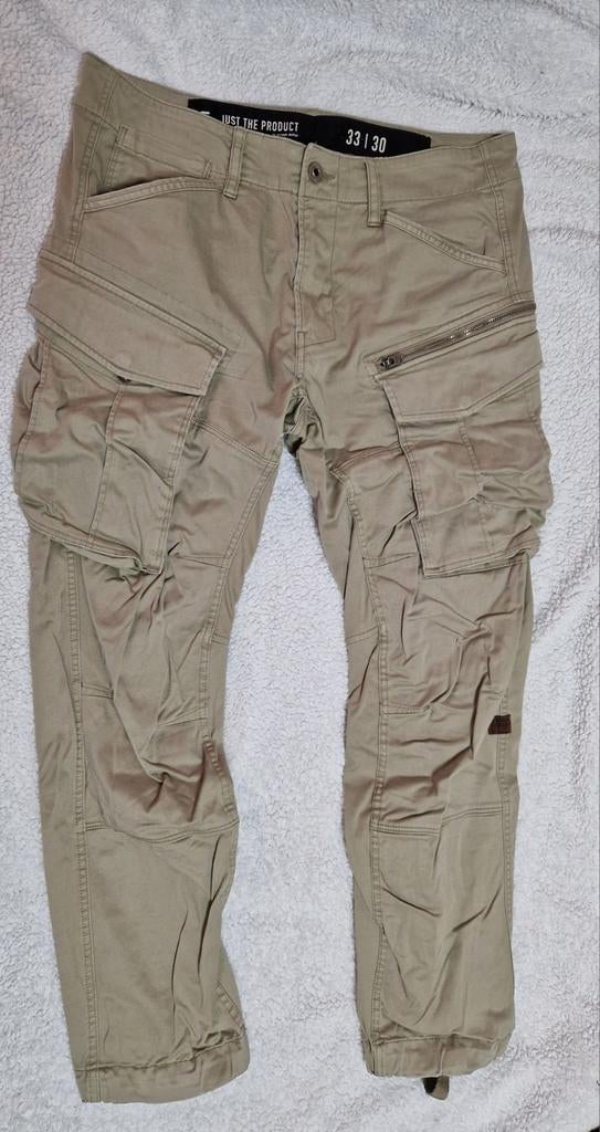 G-star-broek voor heren, Ophalen, Beige, Overige maten, Zo goed als nieuw