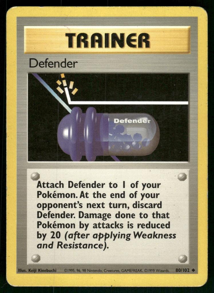 Defender 80/102 - Base (EX), Hobby en Vrije tijd, Verzamelkaartspellen | Pokémon, Gebruikt, Verzenden
