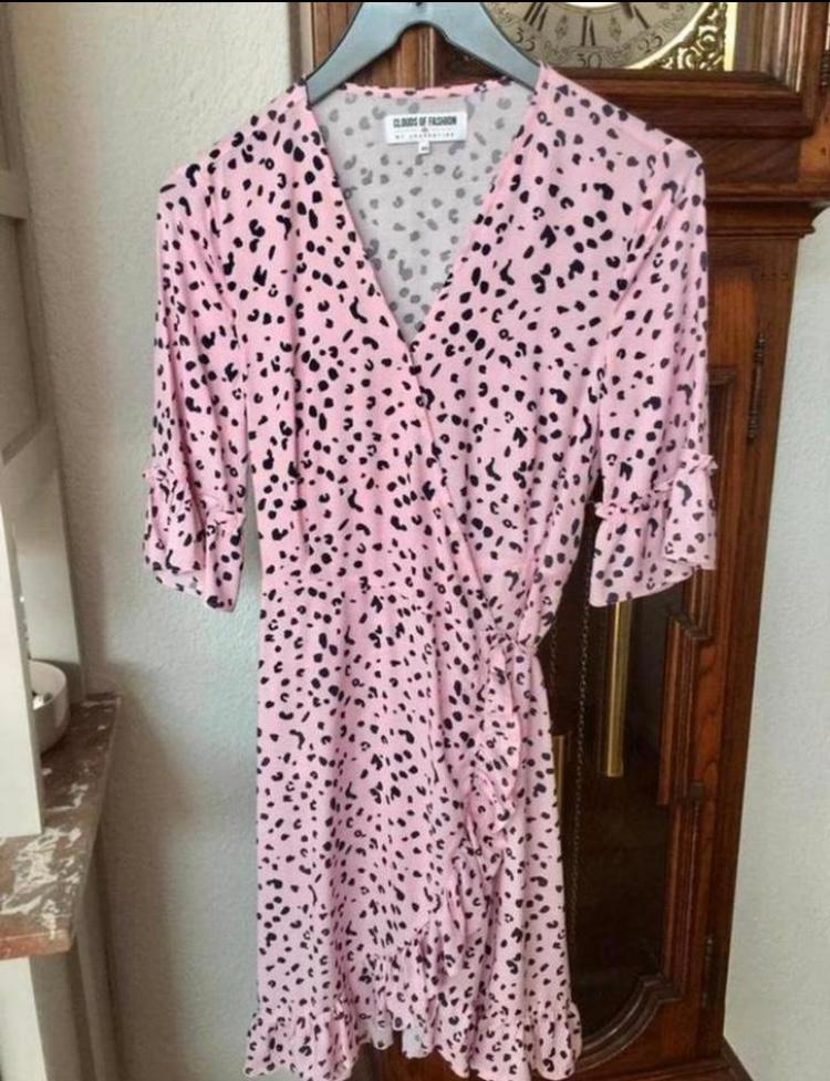 Roze zomerkleedje mt XS zo goed als nieuw, Kleding | Dames, Ophalen of Verzenden, Zo goed als nieuw, Roze