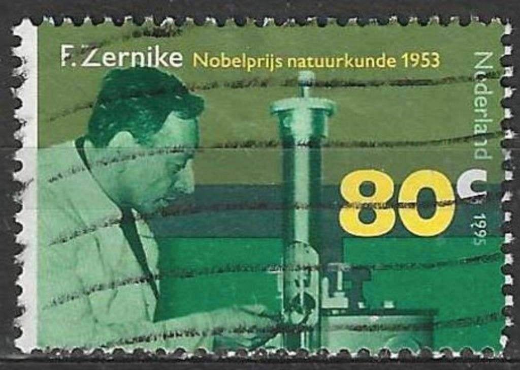 Pays-Bas 1995 - Yvert 1518 - Frits Zernike (ST), Envoi, Affranchi
