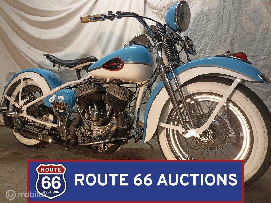Harley-Davidson WL | 1943 | Route 66 Auctions, Motoren, Motoren | Oldtimers, Overig