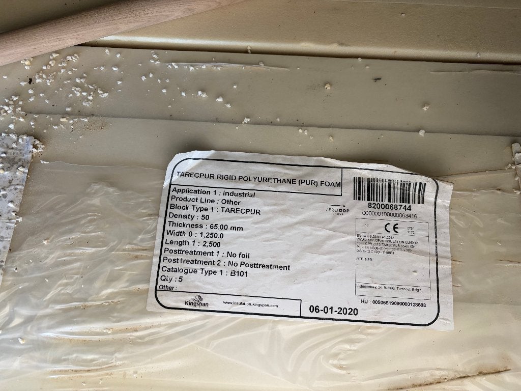 Kingspan isolatie, Doe-het-zelf en Bouw, Isolatie en Afdichting, Ophalen, 4 tot 8 cm, Vloerisolatie, Nieuw