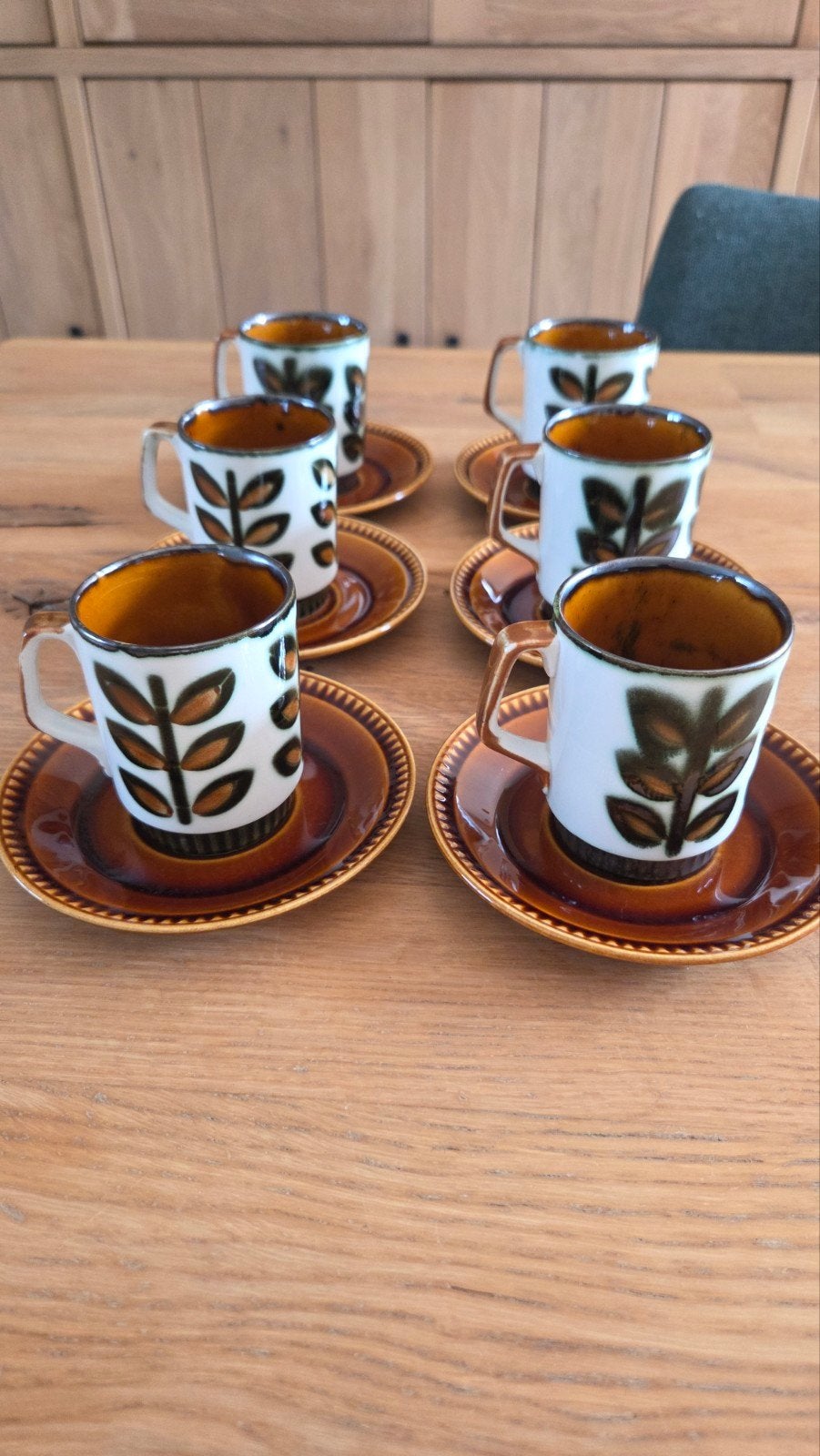 hoge koffietassen Boch Rambouillet in perfecte staat, Antiek en Kunst, Ophalen of Verzenden