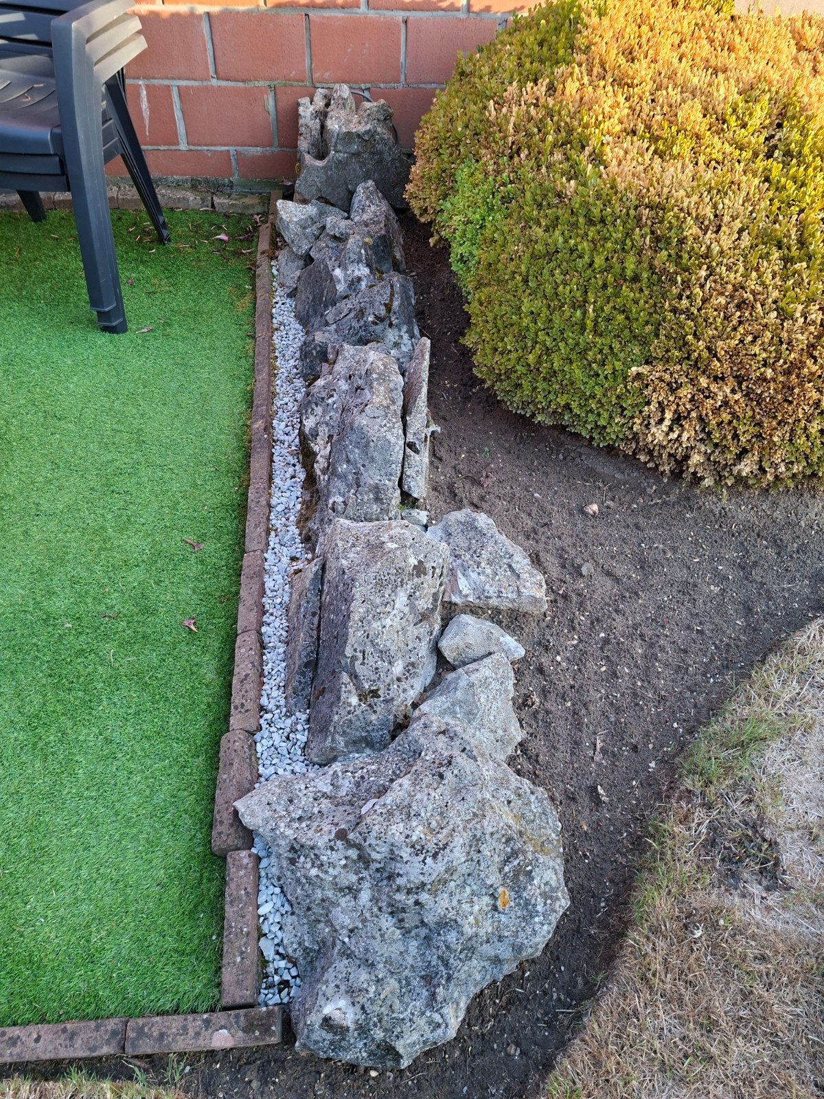 rotsblokken, Tuin en Terras, Tegels en Klinkers, Ophalen, Gebruikt, Overige typen