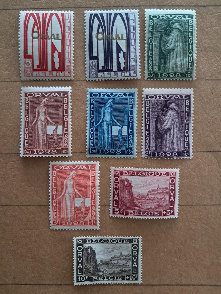 België 258/66 ** Eerste Orval postfris, Sans timbre, Enlèvement ou Envoi, Non oblitéré, Timbre-poste