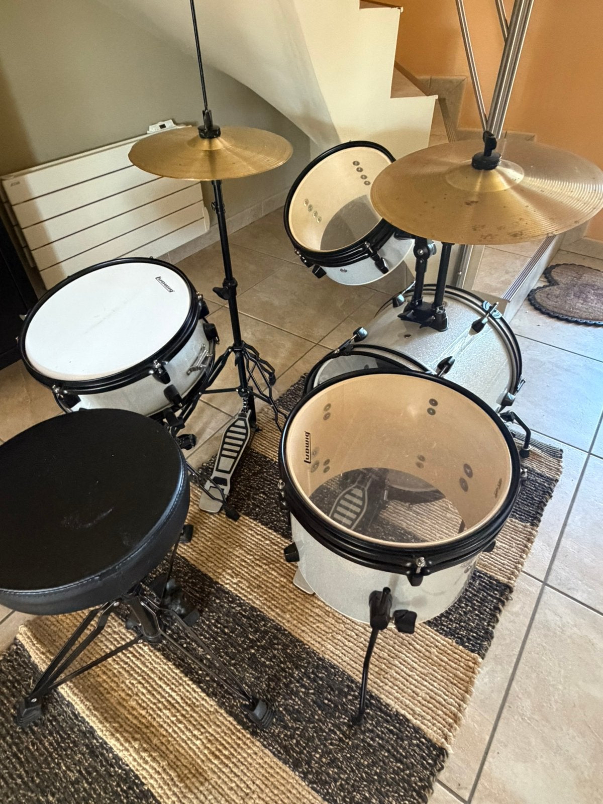 Batterie Ludwig junior, Muziek en Instrumenten, Ophalen, Zo goed als nieuw, Ludwig