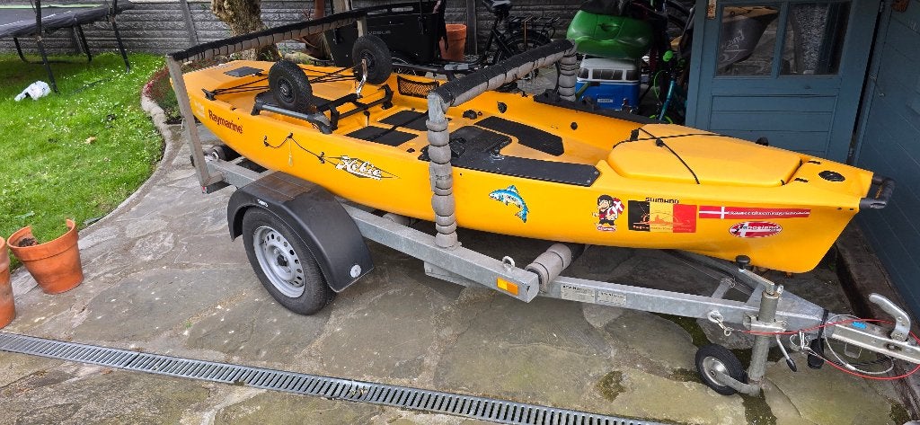 Trailer voor kayak, Sports nautiques & Bateaux, Kayaks, Enlèvement