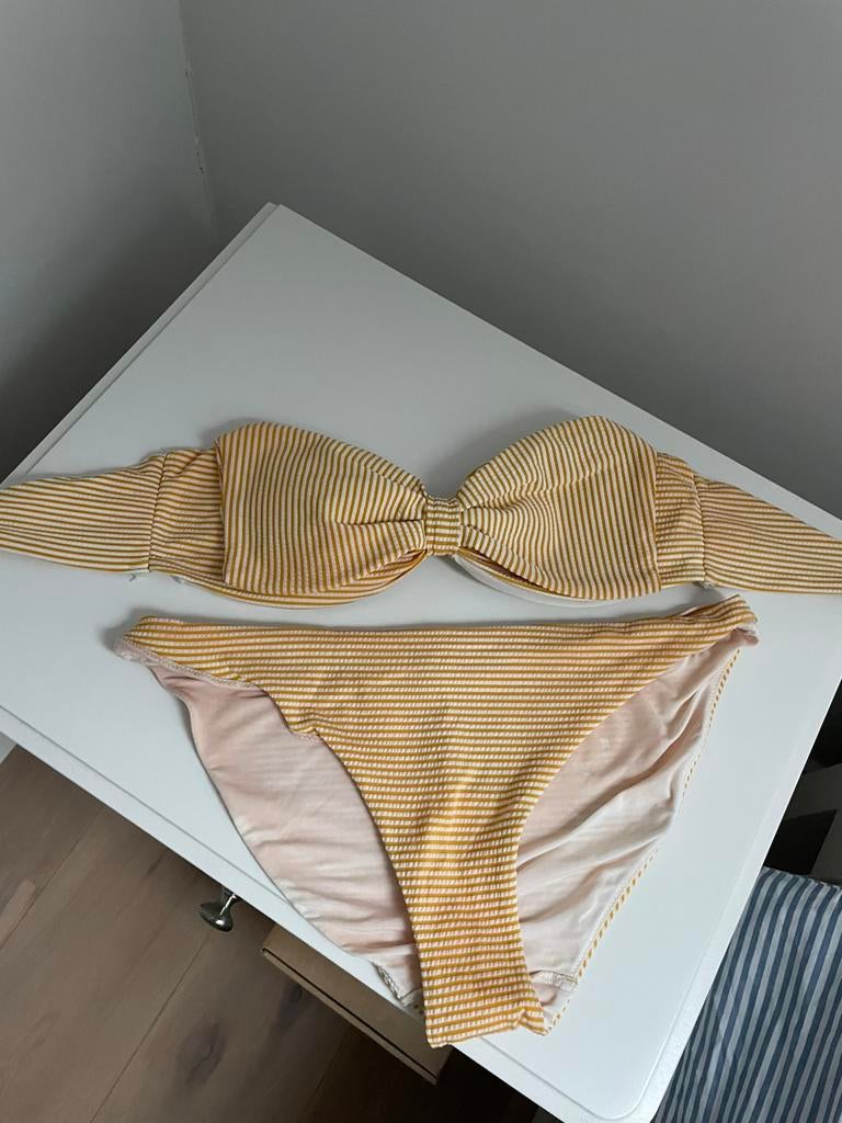 Maillot de bain H&M M, Enlèvement ou Envoi, Comme neuf, Brun, Bikini