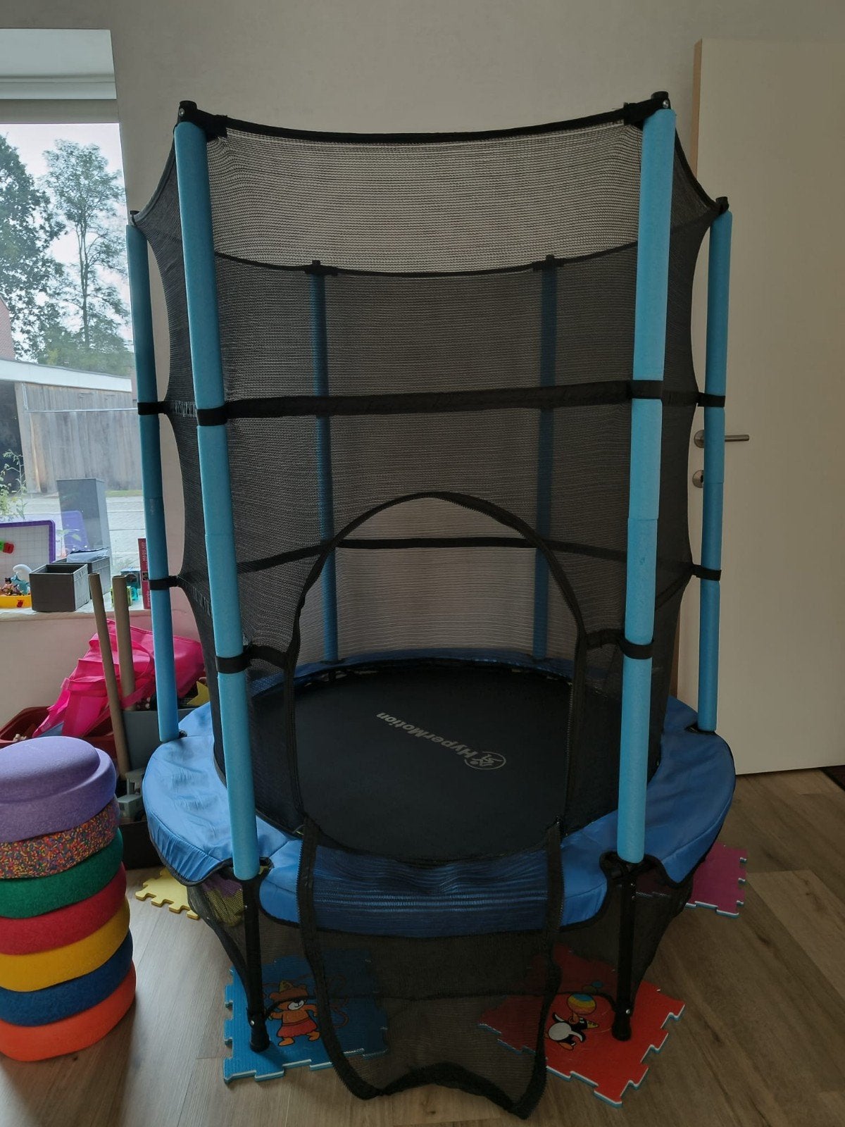 kindertrampoline 140cm, Kinderen en Baby's, Speelgoed | Buiten | Trampolines, Ophalen, Zo goed als nieuw