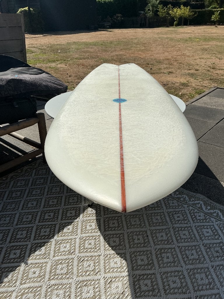Te koop of ruilen: 6’5 Josh Hall Quad fish, Watersport en Boten, Golfsurfen, Ophalen, Zo goed als nieuw, Fish