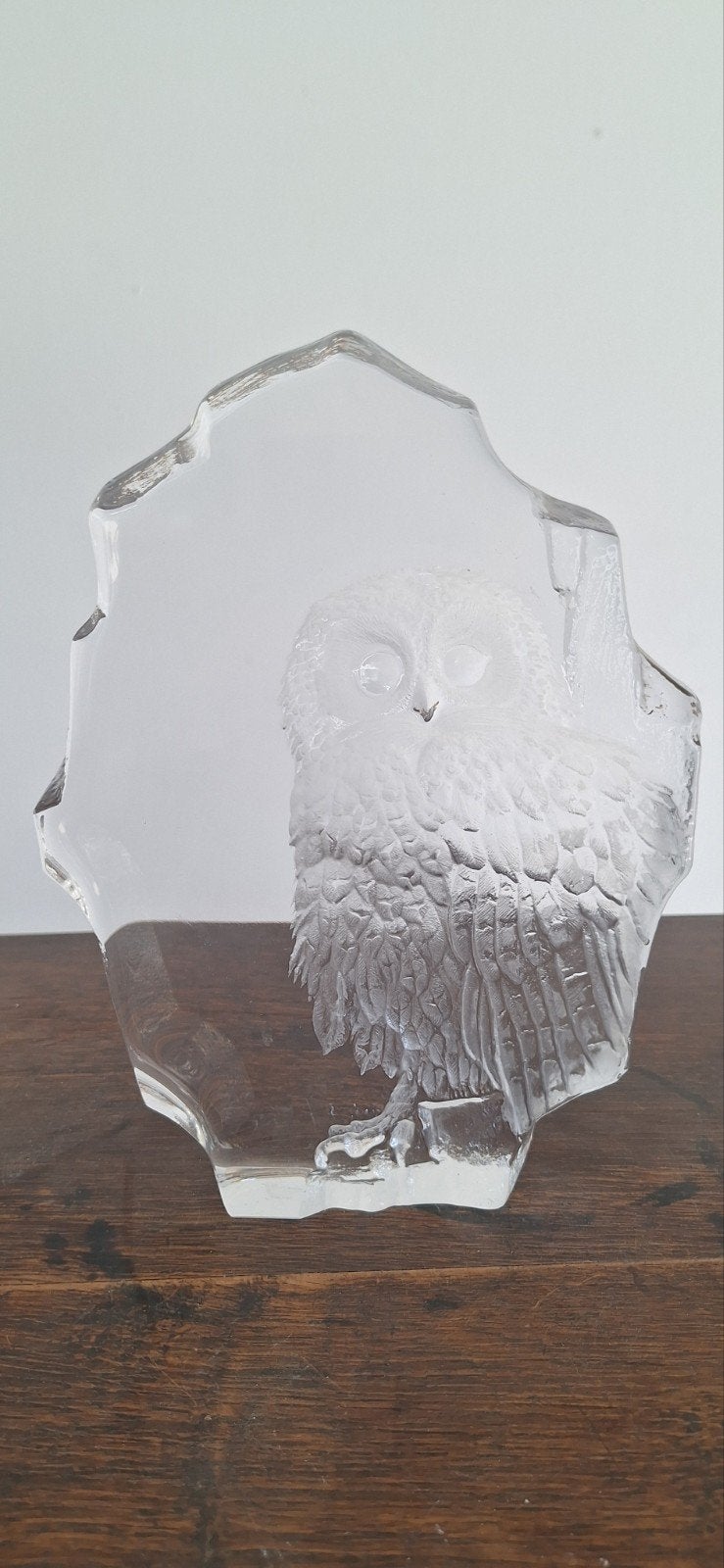 Magnifique sculture en verre, Enlèvement