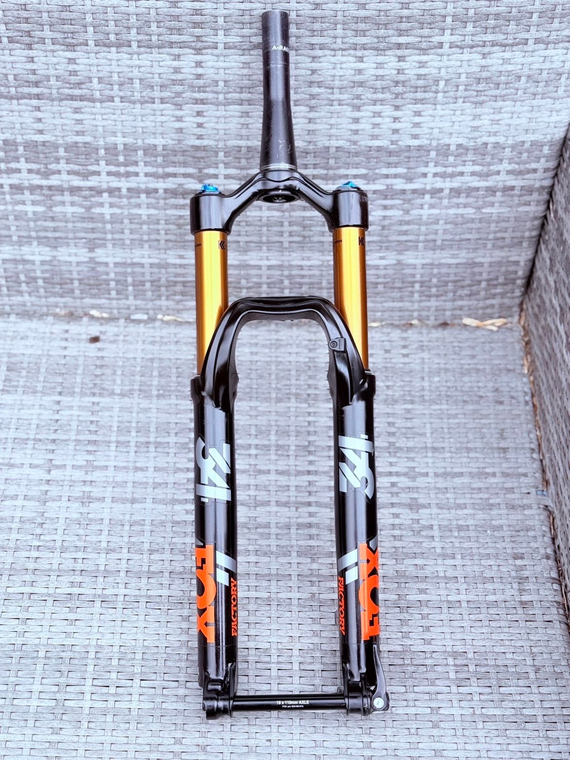 Fox 34 150mm 27,5 110x15 tapered, Ophalen, Zo goed als nieuw