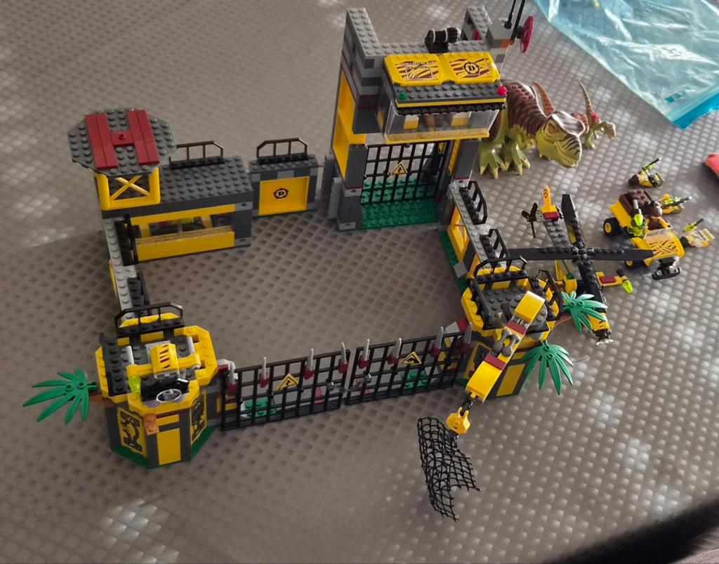 Lego dino 5887 hq defence, Ophalen of Verzenden, Compleet, Lego