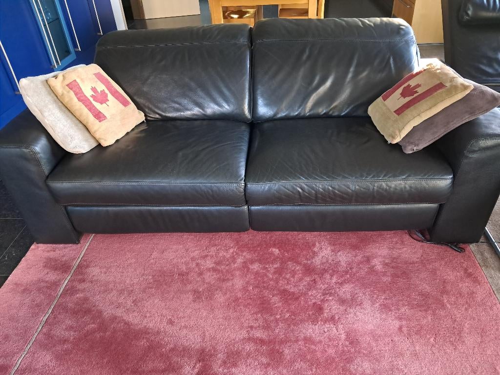 zetel, Maison & Meubles, Canapés | Salons, 200 à 250 cm, Banc droit, Comme neuf, Enlèvement