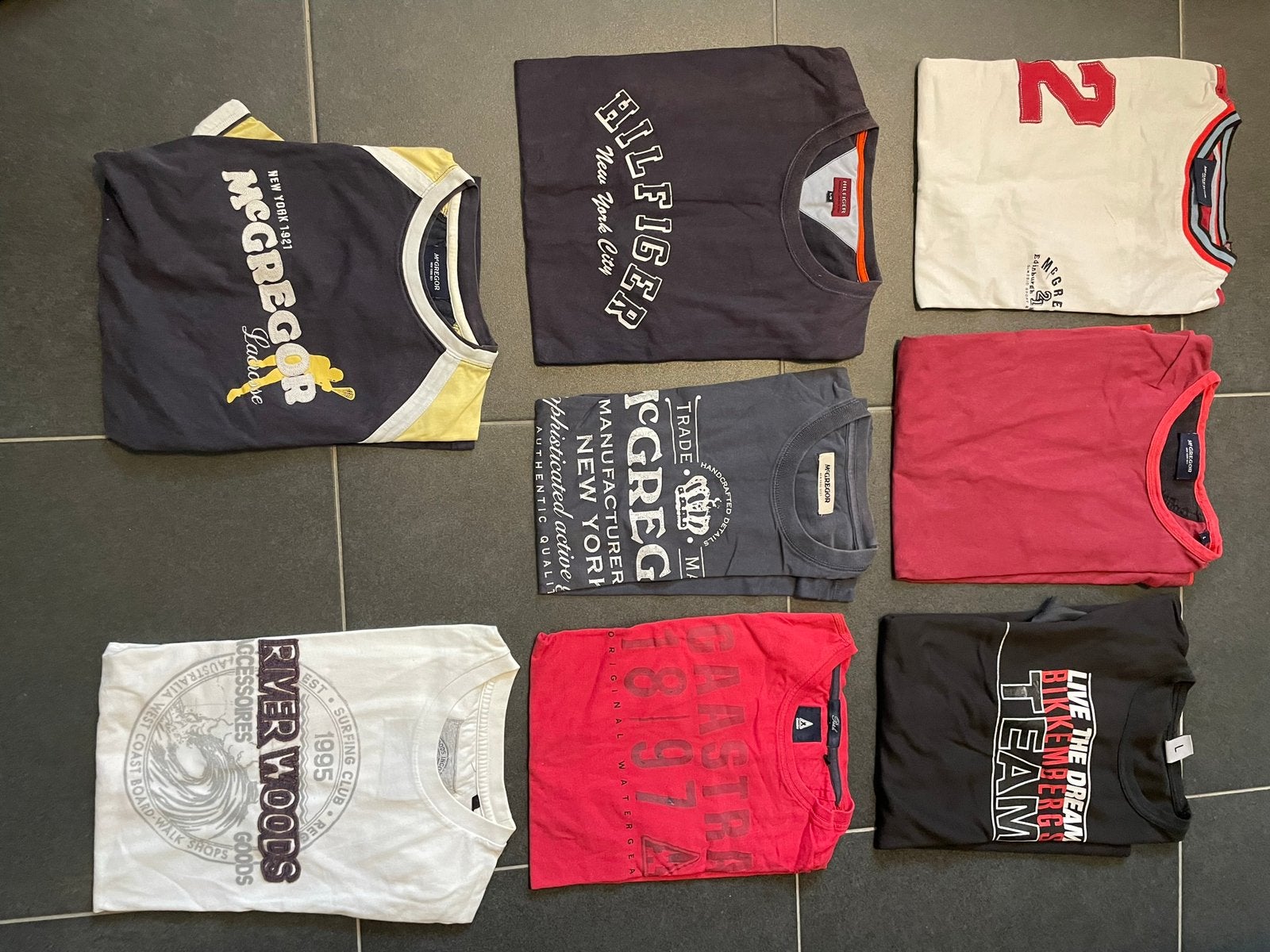 Heren t-shirts van verschillende merken en maten, Enlèvement ou Envoi, Comme neuf