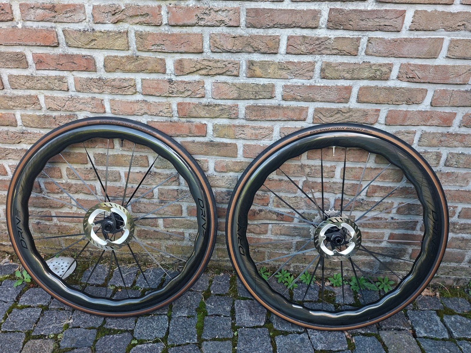 Elitewheels Drive Helix 46D met Carbon spaken, Fietsen en Brommers, Ophalen of Verzenden, Zo goed als nieuw, Carbon