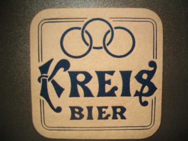 Tapis à bière Ardor Willebroek : Avant-guerre : 95 x 95 mm, Enlèvement ou Envoi, Utilisé, Sous-bock