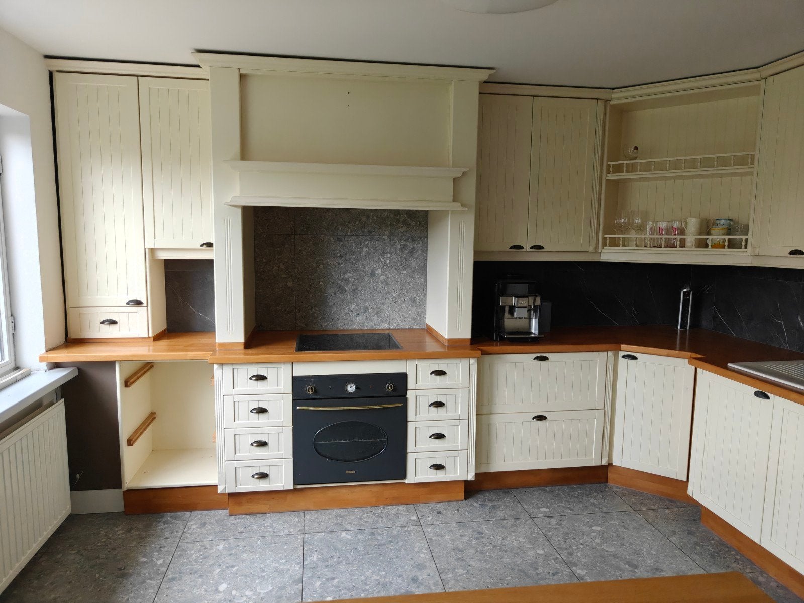 keuken, Maison & Meubles, Brillant ou Laqué, Bois, Enlèvement, Utilisé