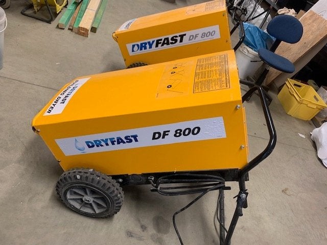 bouwdroger df 800, Ophalen, Gebruikt