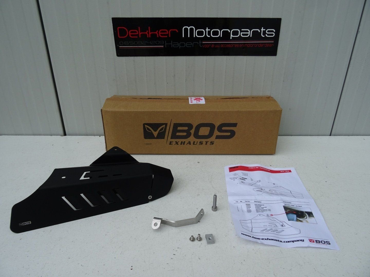 Bos Catalisator Afwerkkap BMW S1000R 2014-2015-2016 Nieuw!, Neuf, -, -, -
