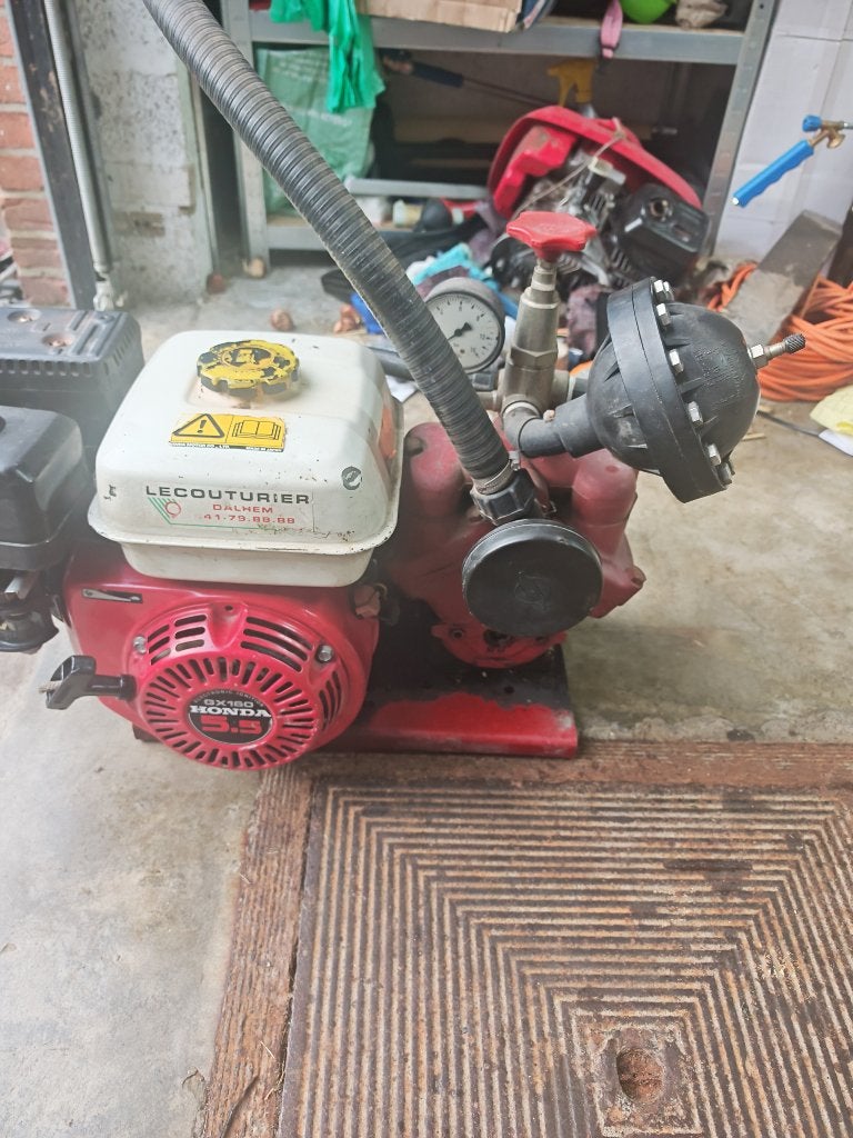 Honda-motor met waterpomp, Tuin en Terras, Waterpompen, Ophalen
