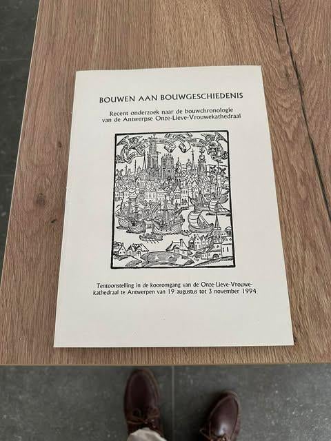 Bouwen aan bouwgeschiedenis 1994 Onze Lieve vrouw kathedraal, Ophalen of Verzenden, Nieuw, Overige onderwerpen