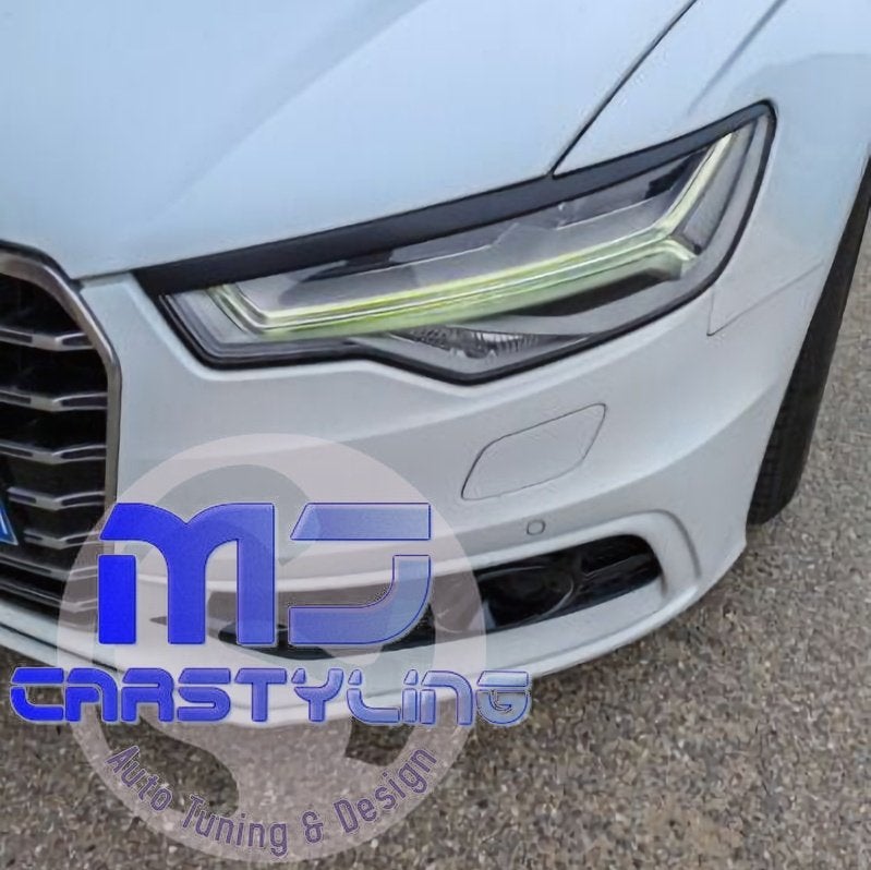 Audi A6 C7 - Koplampspoilers, Auto diversen, Tuning en Styling, Ophalen of Verzenden