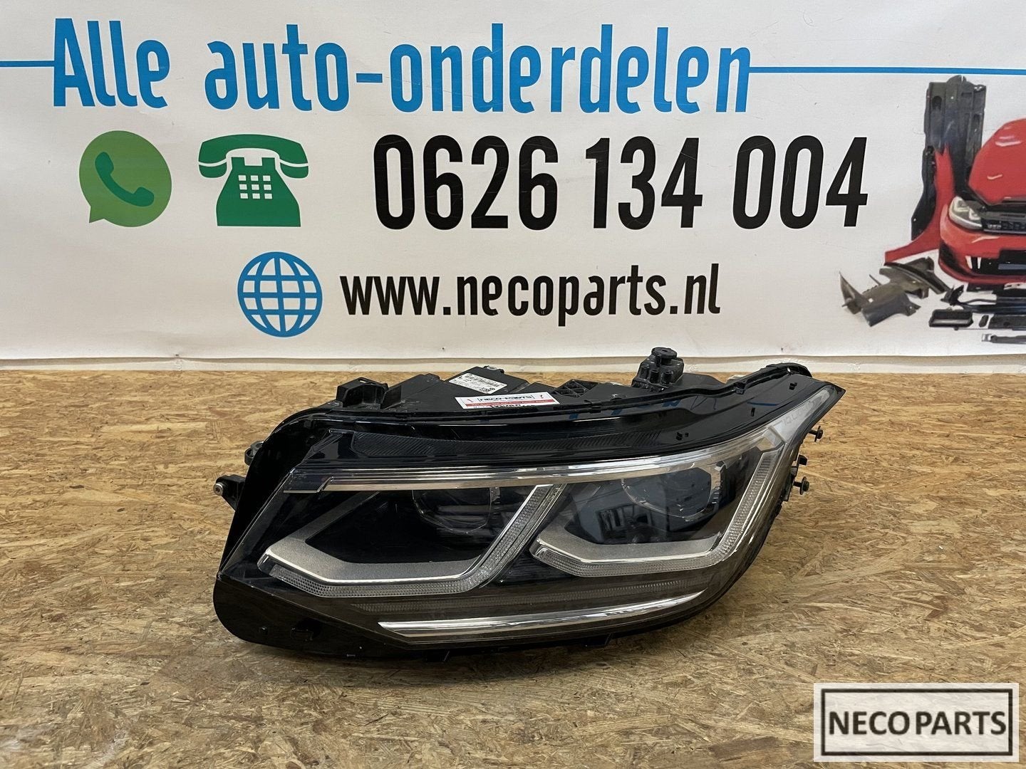 VW TIGUAN 5NB FACELIFT VOL LED KOPLAMP LINKS 5NB941081C, Volkswagen, -, Utilisé, -