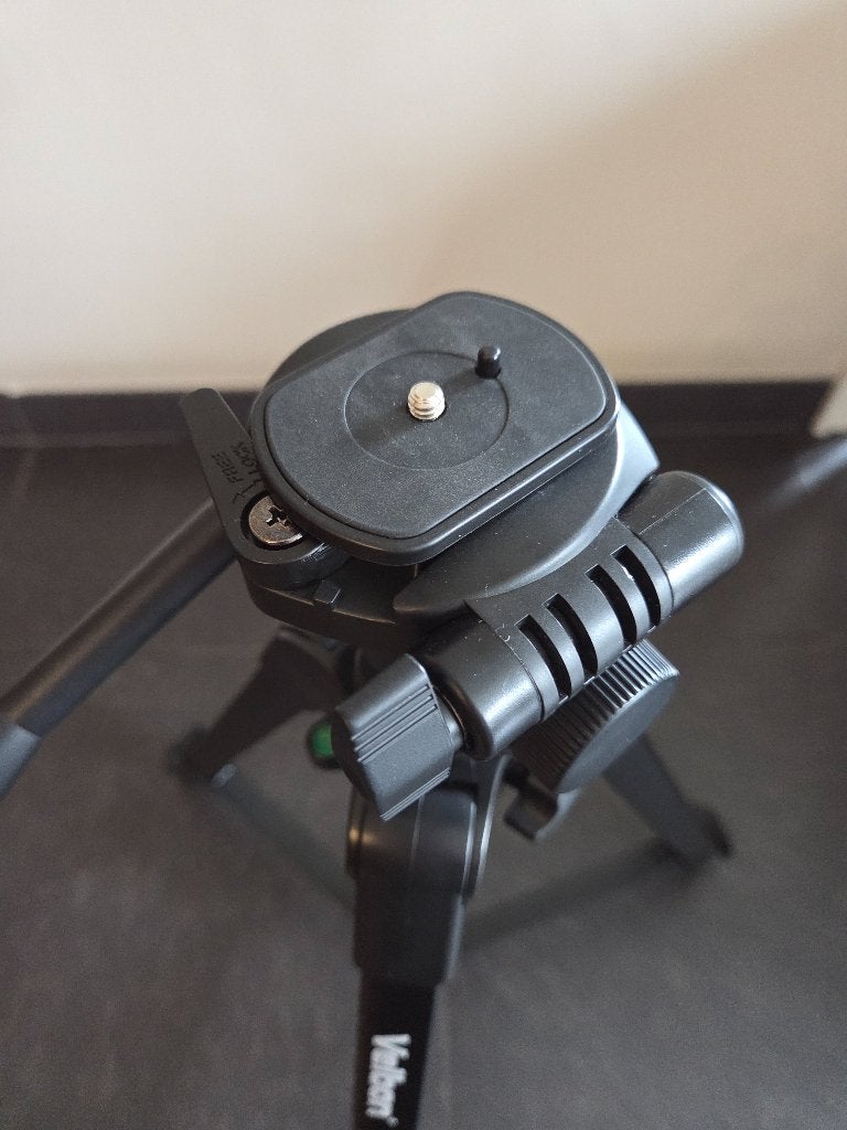 Velbon camera statief EX-630 uitstekende staat, TV, Hi-fi & Vidéo, Photo | Trépieds & Rotules, Comme neuf, Trépied, 150 à 175 cm