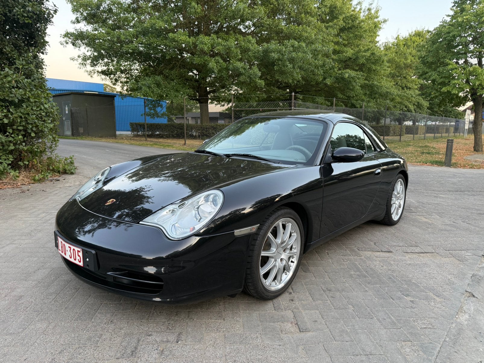 Porsche 911 996 carrera 4 cabrio, Auto's, Porsche, Automaat, Cabriolet, Zwart, Leder