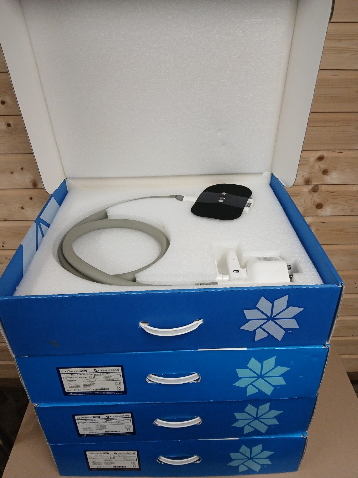 4x Coolsculpting Zeltiq applicators surface Brz-ap1-091-001, Ophalen