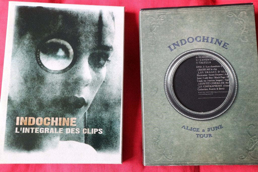 lot de 2 DVD du groupe INDOCHINE, Enlèvement ou Envoi, Concert