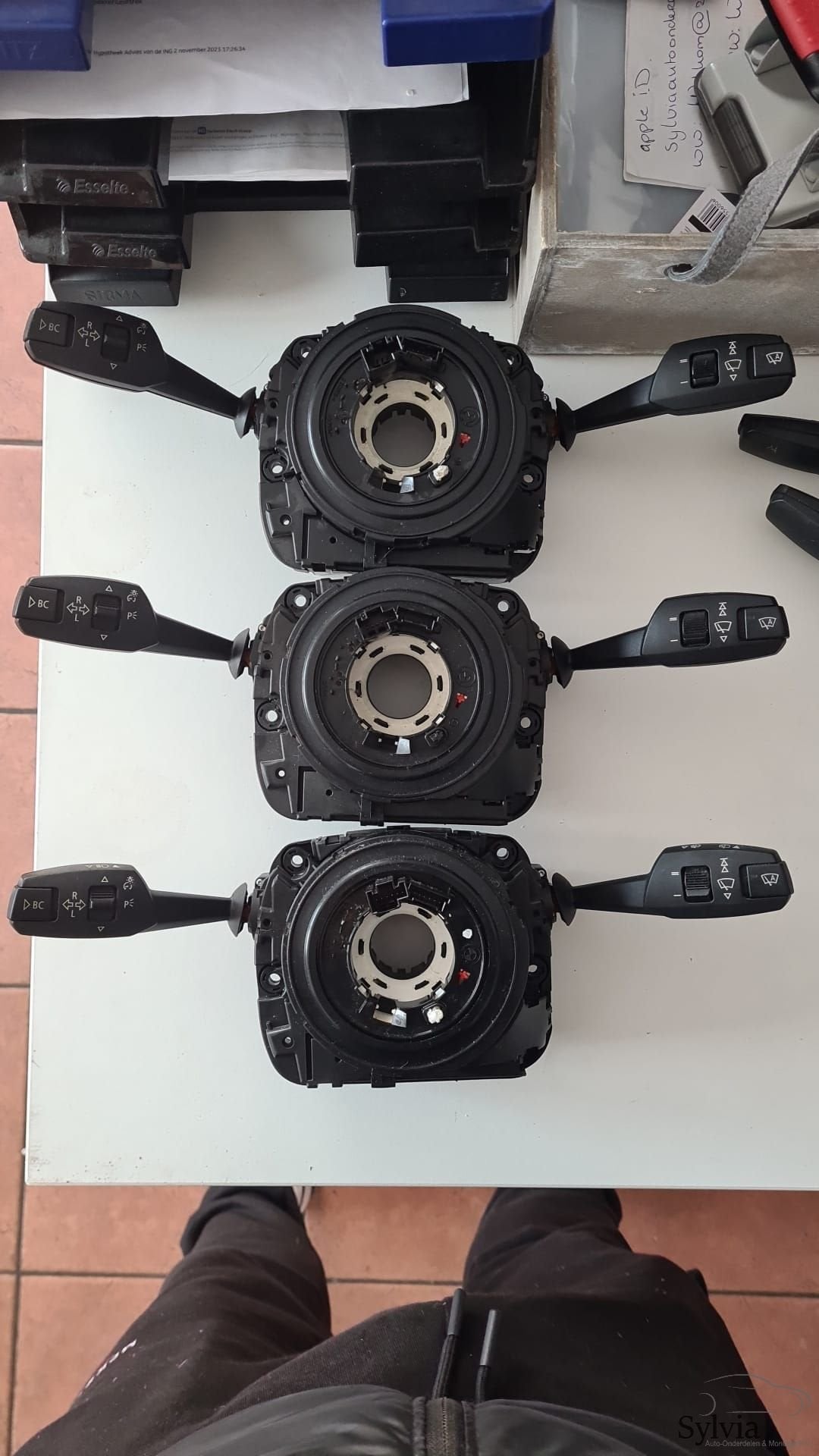 Stuurkolomschakelaar zonder Cruise Control met regensensor B, -, Utilisé, -, -